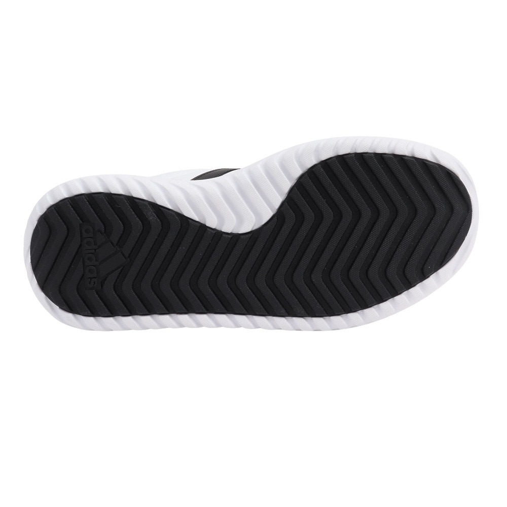アディダス（adidas）（レディース）スニーカー グランドコートプラットフォーム ホワイト ブラック IE1092 カジュアル スポーツシューズ 厚底 登校 通学