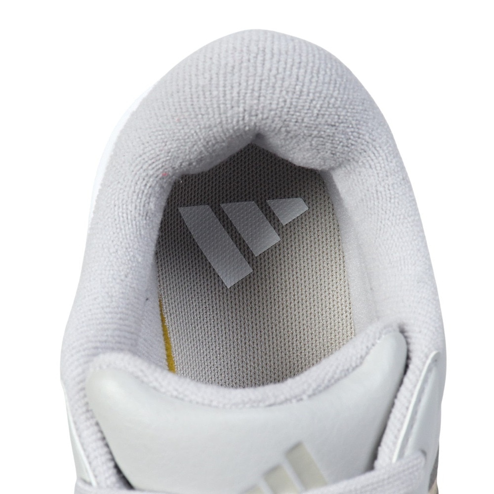 アディダス（adidas）（レディース）スニーカー グランドコートプラットフォーム グレー IH2426 スポーツシューズ 厚底 タウン 普段履き おしゃれ