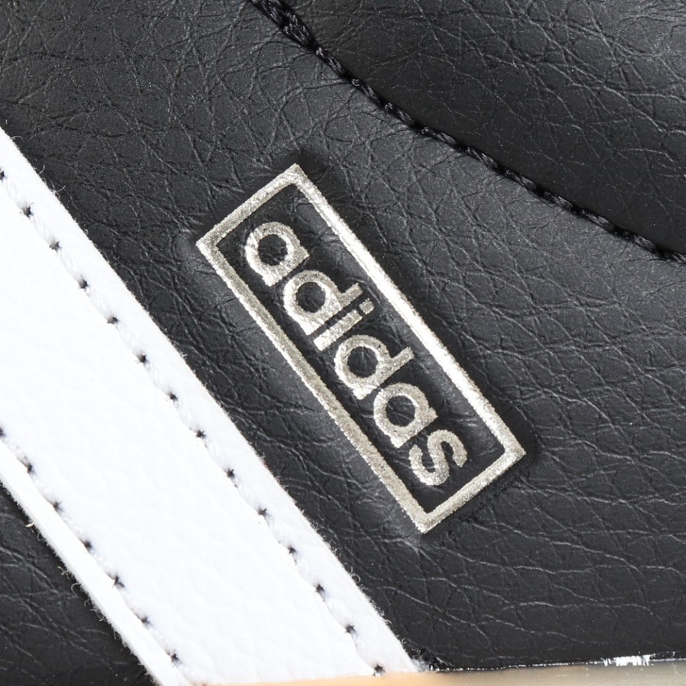 アディダス（adidas）（レディース）スニーカー VLコートボールド ブラック ホワイト IH3081 スポーツシューズ 厚底 普段履き 登校 通学 スタイリッシュ