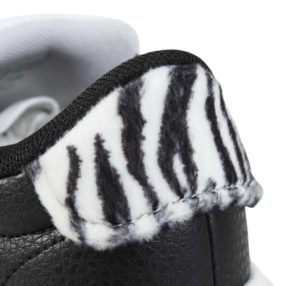 アディダス（adidas）（レディース）スニーカー グランドコートプラットフォーム ブラック ホワイト IH7754 スポーツシューズ 厚底 タウン 登校 通学 おしゃれ