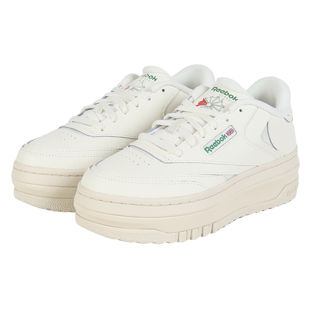 リーボック（REEBOK）（レディース）スニーカー スポーツシューズ クラブシー エクストラ 100010060