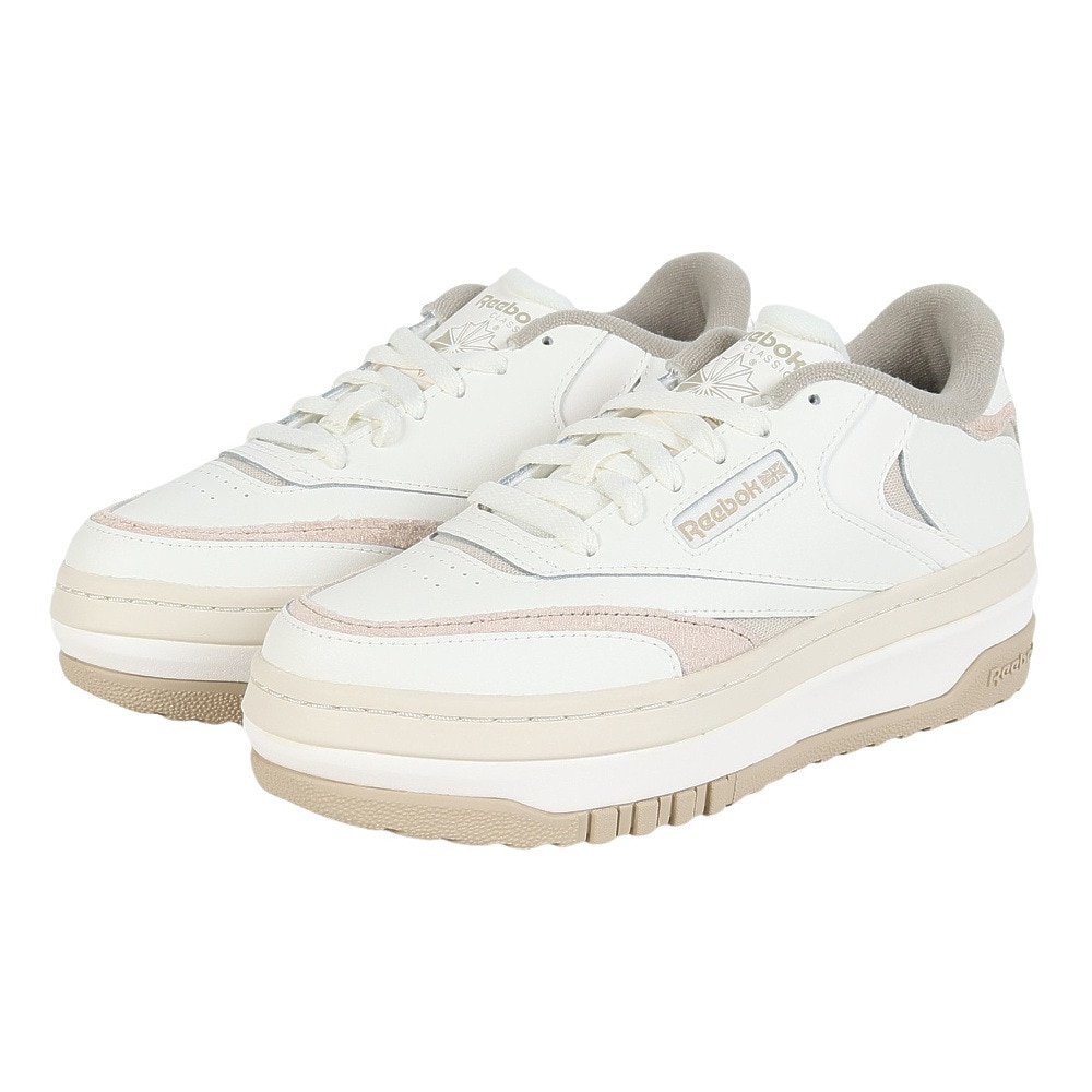 リーボック（REEBOK）（レディース）スニーカー スポーツシューズ クラブシー エクストラ 100201420
