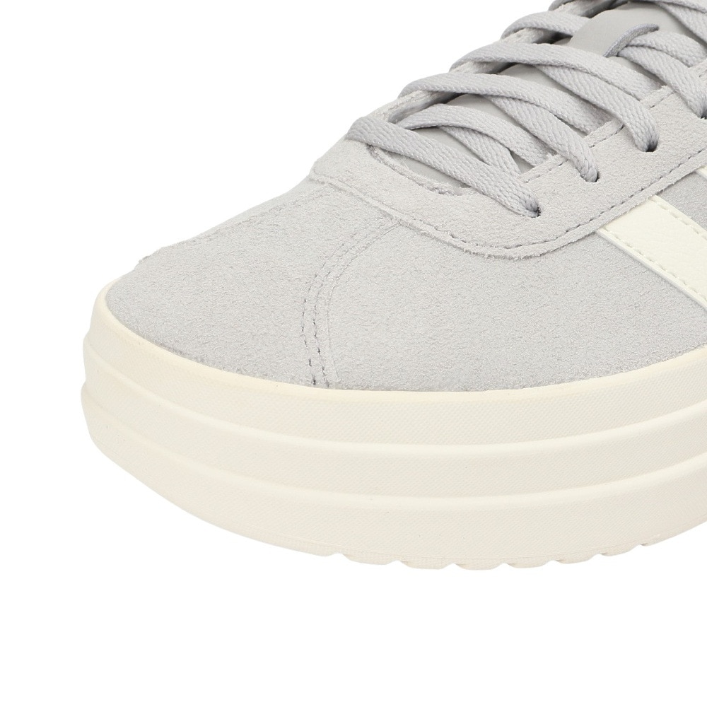 アディダス（adidas）（レディース）スニーカー スポーツシューズ VL コートボールド グレー IF9784 スポーツ カジュアルシューズ 厚底