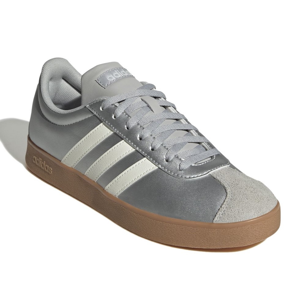 アディダス（adidas）（レディース）スニーカー スポーツシューズ VLコート・ベース JQ3048
