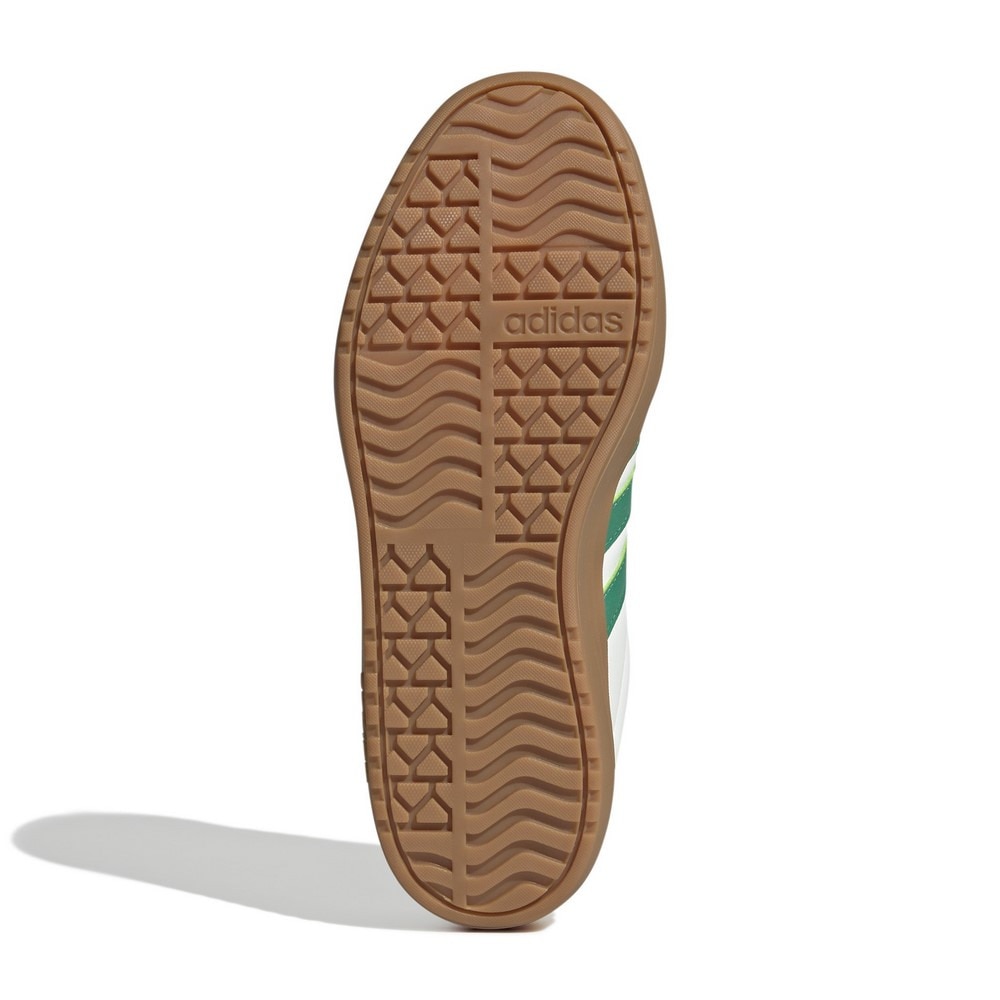 アディダス（adidas）（レディース）スニーカー スポーツシューズ VL コートボールド ホワイト グリーン JQ7832 スポーツ カジュアルシューズ 厚底