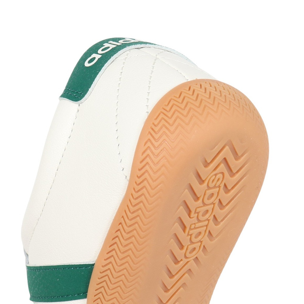 アディダス（adidas）（レディース）スニーカー スポーツシューズ グランドコート ロー グリーン JQ9690 スポーツ カジュアルシューズ