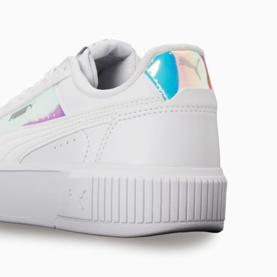 プーマ（PUMA）（レディース）スニーカー スポーツシューズ キャリーナ ミア メタル ホワイト 40507901 シューズ
