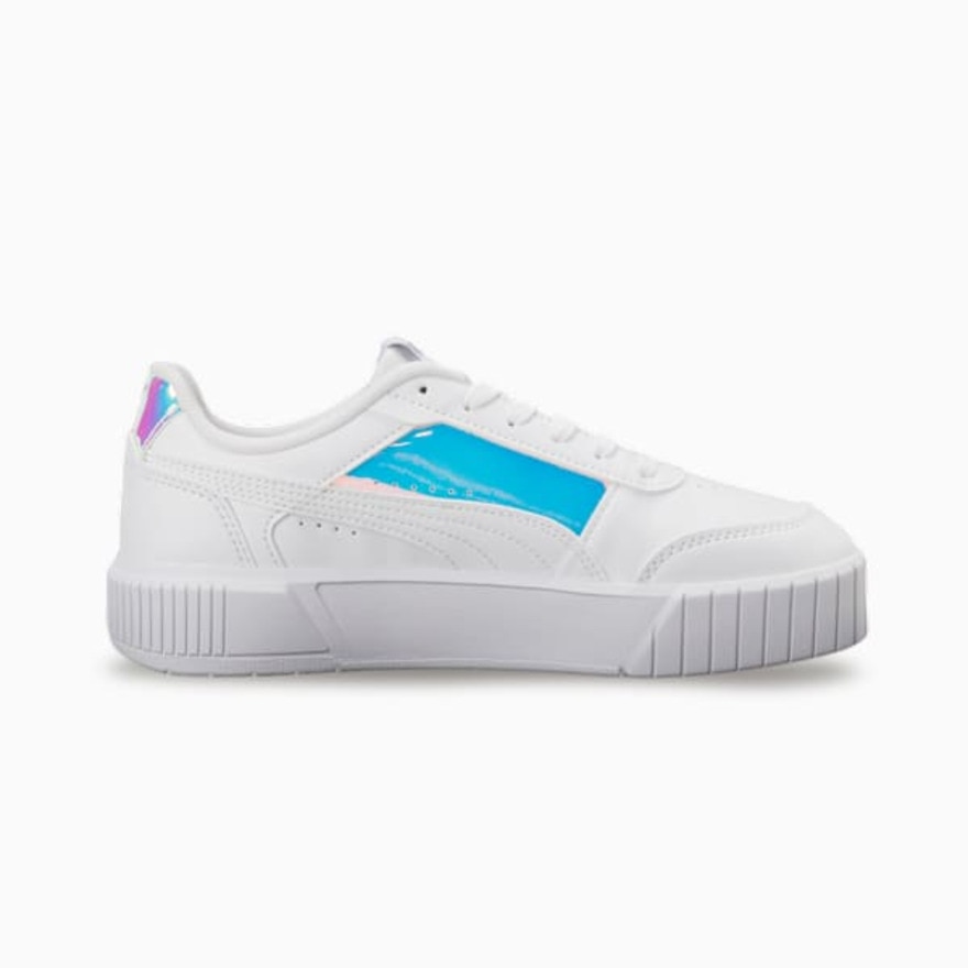 プーマ（PUMA）（レディース）スニーカー スポーツシューズ キャリーナ ミア メタル ホワイト 40507901 シューズ