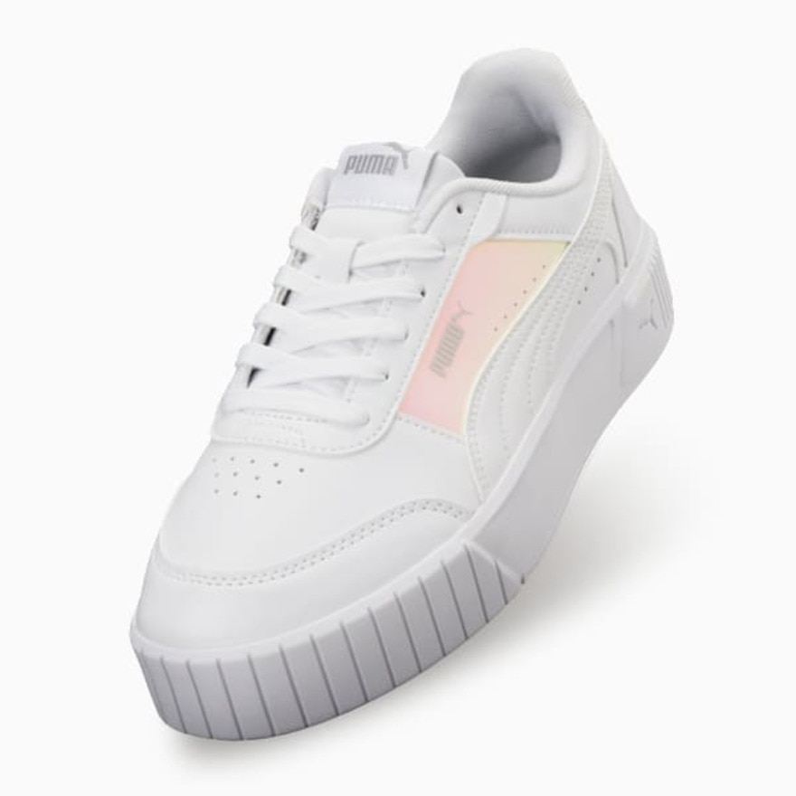 プーマ（PUMA）（レディース）スニーカー スポーツシューズ キャリーナ ミア メタル ホワイト 40507901 シューズ