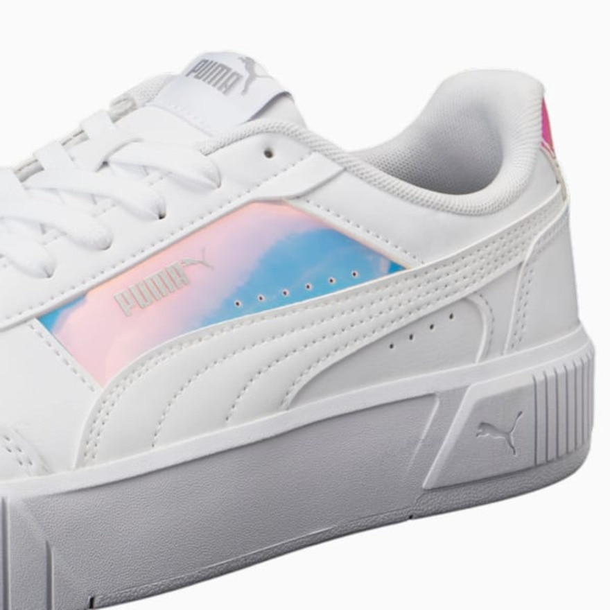 プーマ（PUMA）（レディース）スニーカー スポーツシューズ キャリーナ ミア メタル ホワイト 40507901 シューズ