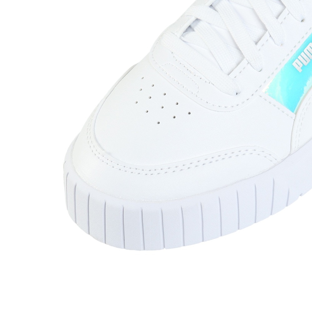 プーマ（PUMA）（レディース）スニーカー スポーツシューズ キャリーナ ミア メタル ホワイト 40507901 シューズ