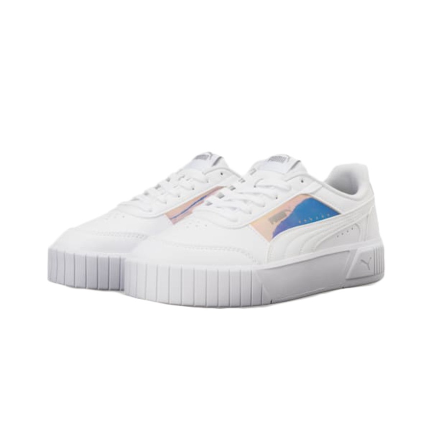 プーマ（PUMA）（レディース）スニーカー スポーツシューズ キャリーナ ミア メタル ホワイト 40507901 シューズ