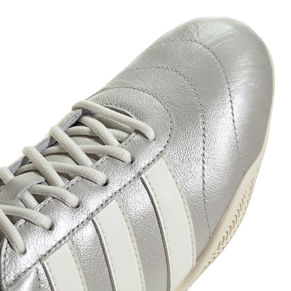 アディダス（adidas）（レディース）スニーカー スポーツシューズ グランドコート ロー シルバー ホワイト OOV27-JQ7243 スポーツ カジュアル シューズ