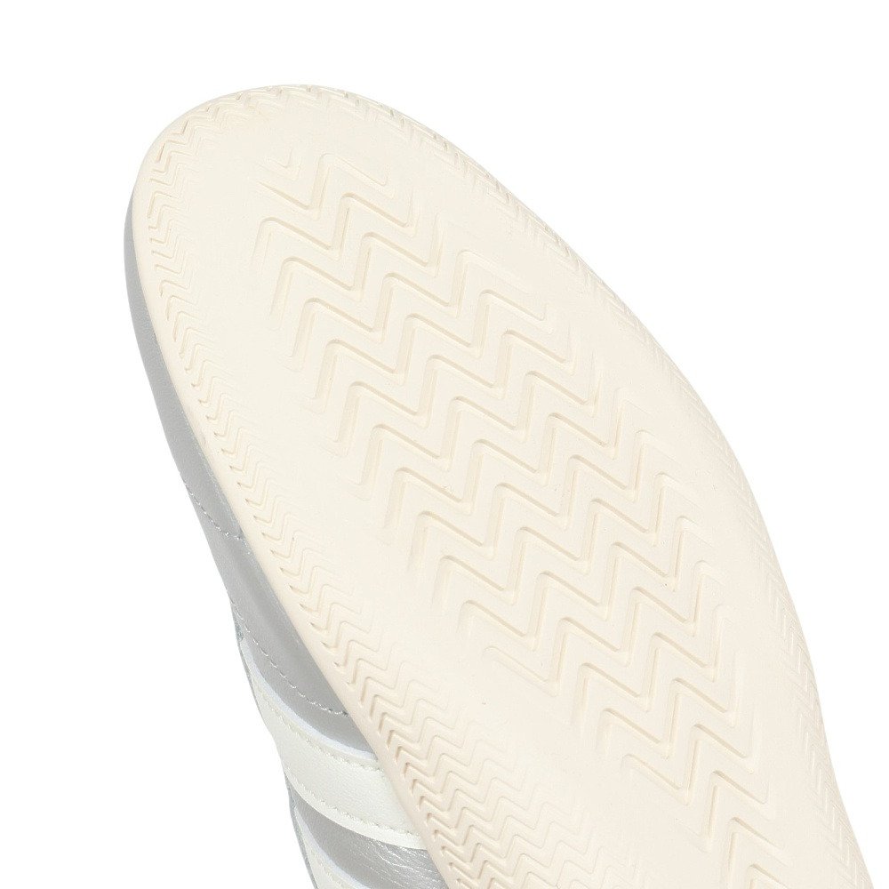 アディダス（adidas）（レディース）スニーカー スポーツシューズ グランドコート ロー シルバー ホワイト OOV27-JQ7243 スポーツ カジュアル シューズ