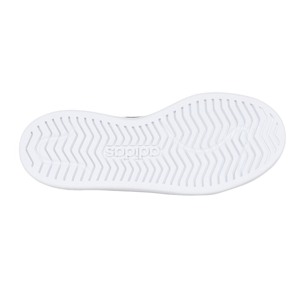 アディダス（adidas）（レディース）スニーカー スポーツシューズ ストリート トーク スリッポン ブラック ホワイト OTQ54-KK0372 スポーツ カジュアル シューズ