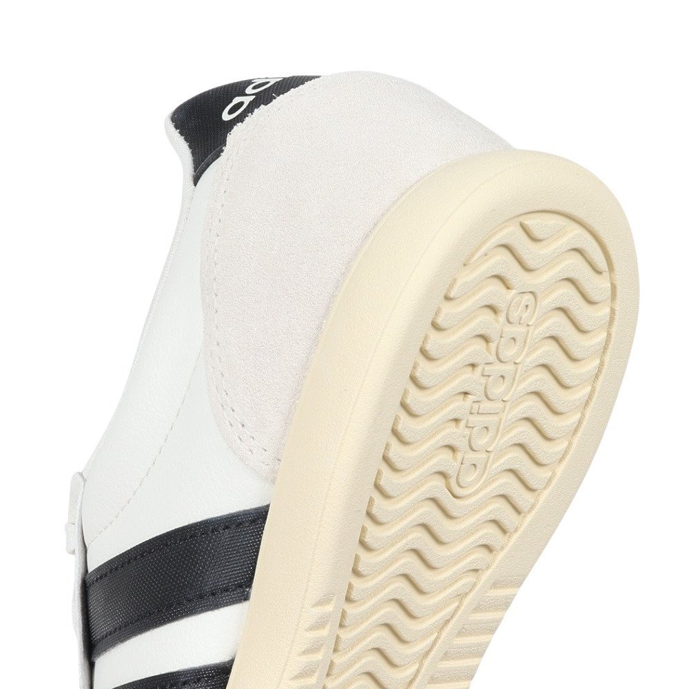 アディダス（adidas）（レディース）スニーカー スポーツシューズ バレダ ロー ホワイト ブラック OOY96-KI6726 スポーツ カジュアル シューズ