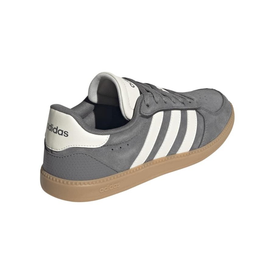 アディダス（adidas）（レディース）スニーカー スポーツシューズ ブレイクネット スリーク スエード グレー NKA01-KK2223 スポーツ カジュアル シューズ