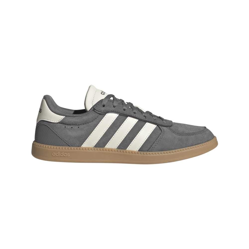アディダス（adidas）（レディース）スニーカー スポーツシューズ ブレイクネット スリーク スエード グレー NKA01-KK2223 スポーツ カジュアル シューズ