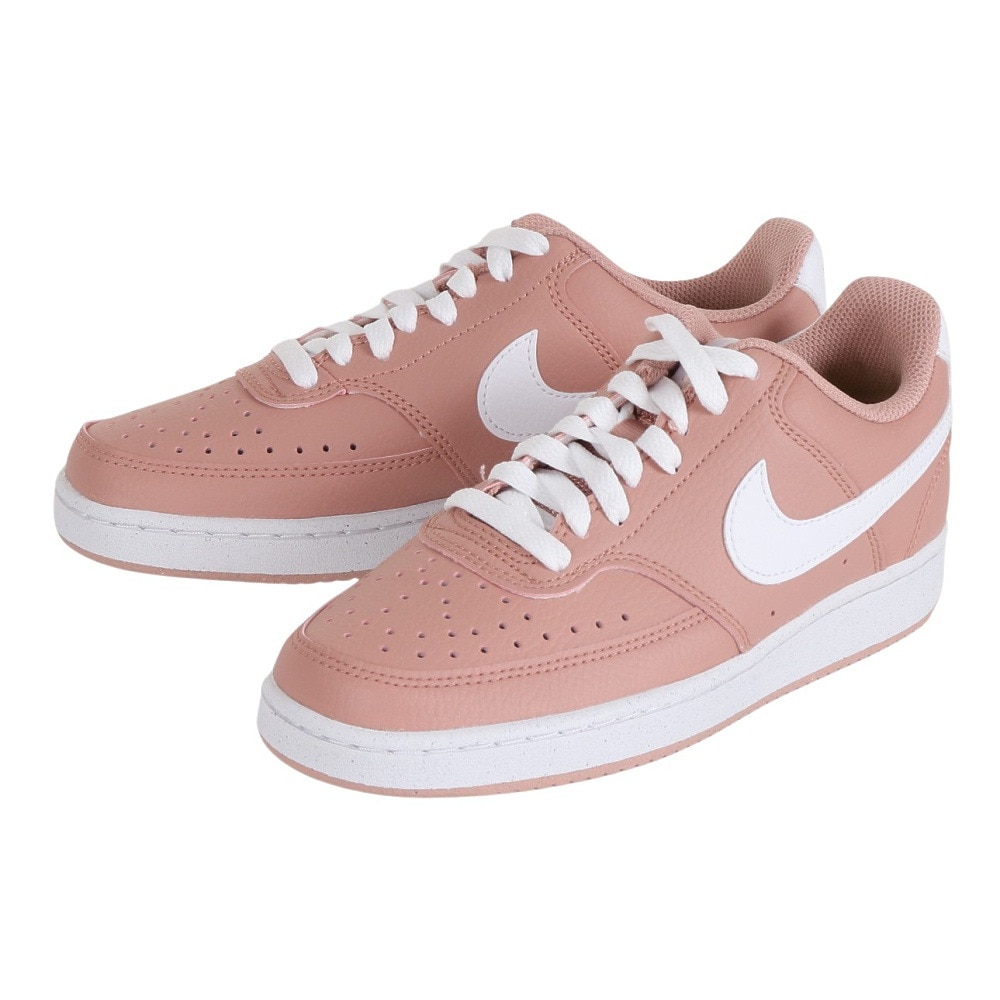 ナイキ（NIKE）（レディース）コート ビジョン LOW NN ローズ ホワイトピンク DH3158-600 スニーカー スポーツシューズ カジュアル  靴 ローカット