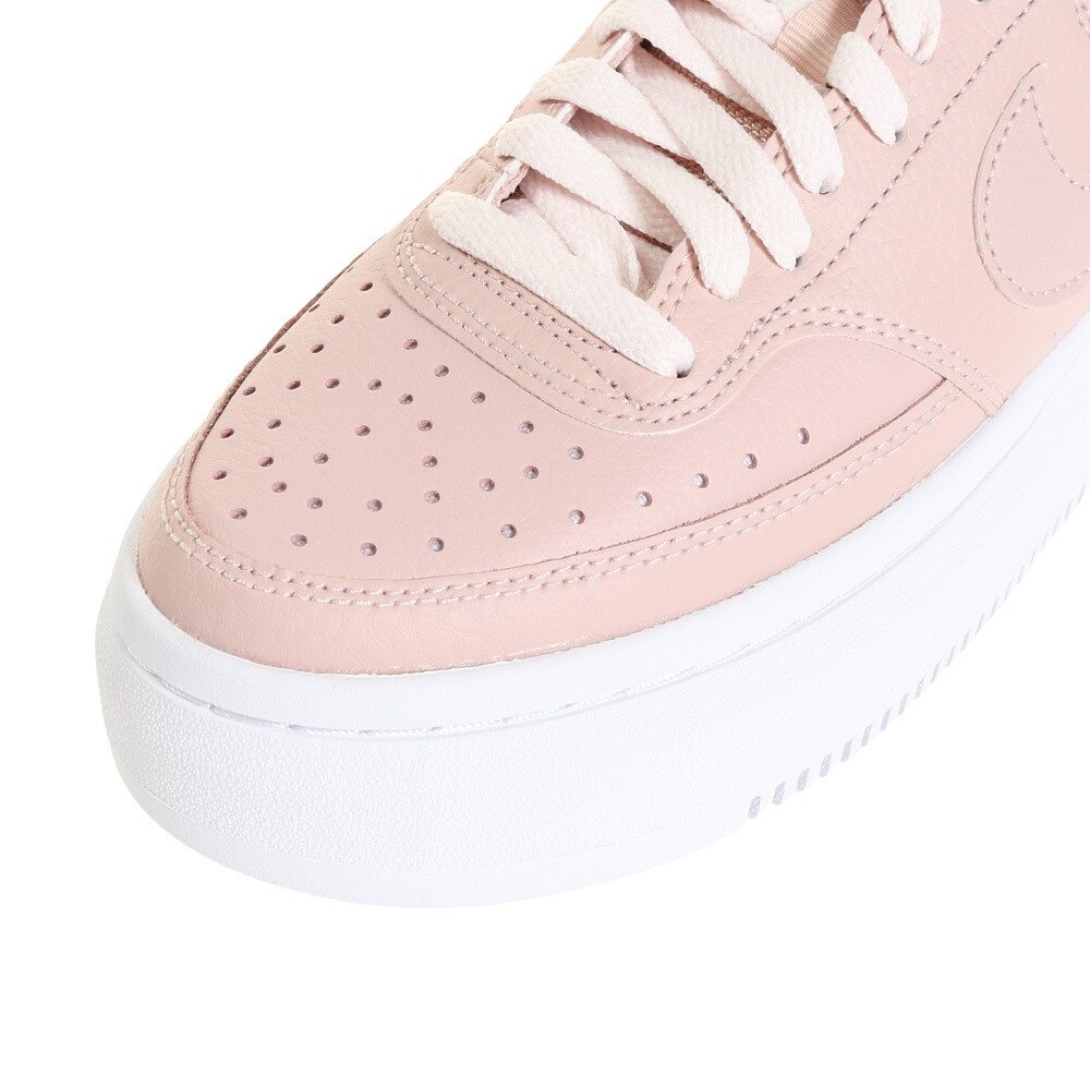 ナイキ（NIKE）（レディース）スニーカー コート ビジョン アルタ LTR ピンク DM0113-600 スポーツシューズ 厚底 快適 カジュアル おしゃれ 通勤 通学 運動靴