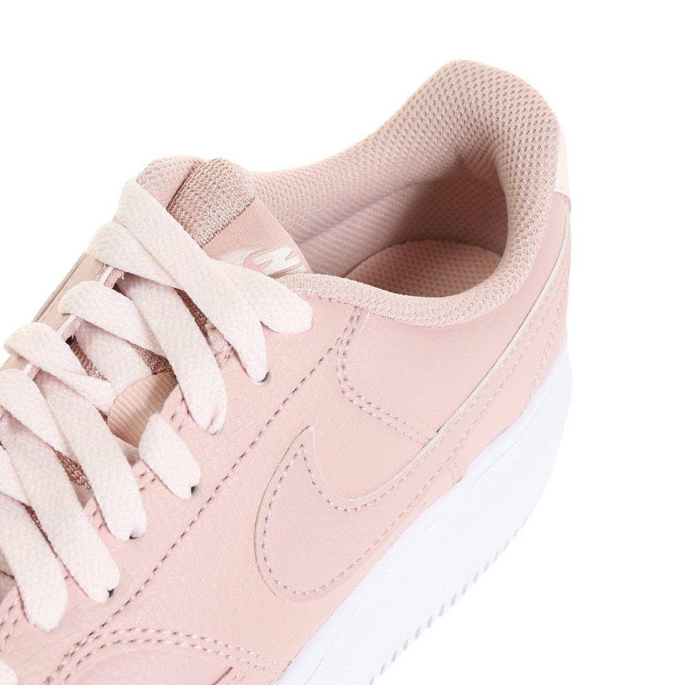 ナイキ（NIKE）（レディース）スニーカー コート ビジョン アルタ LTR ピンク DM0113-600 スポーツシューズ 厚底 快適 カジュアル おしゃれ 通勤 通学 運動靴