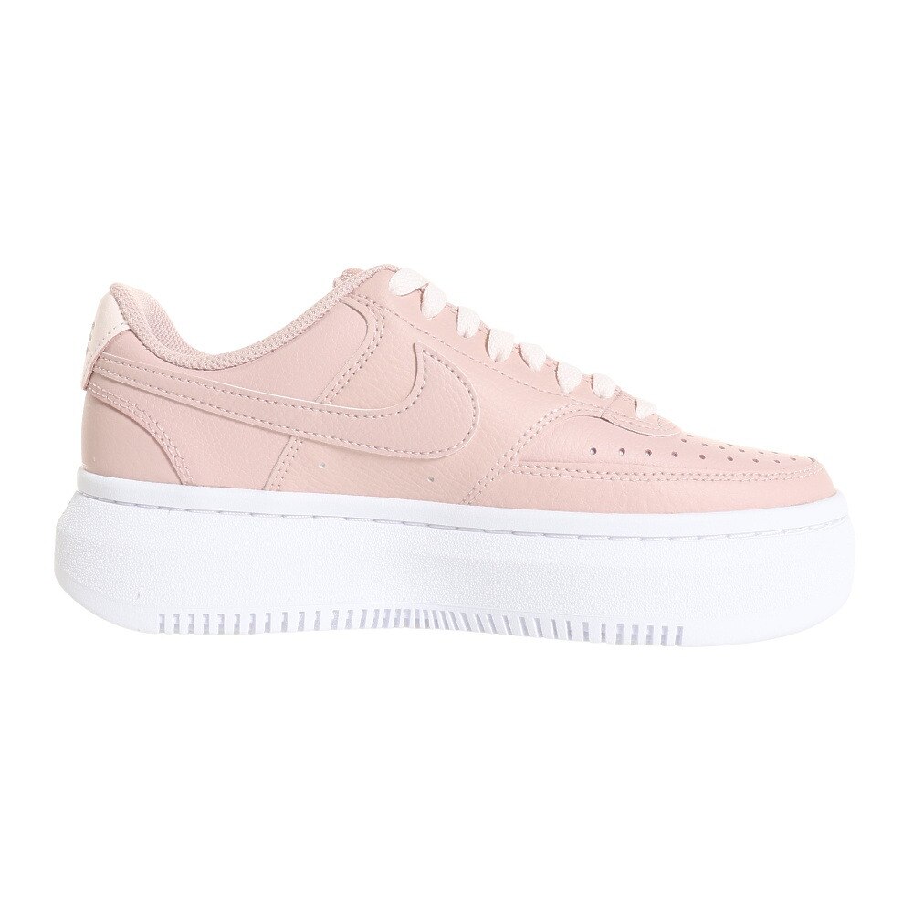 ナイキ（NIKE）（レディース）スニーカー コート ビジョン アルタ LTR ピンク DM0113-600 スポーツシューズ 厚底 快適 カジュアル おしゃれ 通勤 通学 運動靴