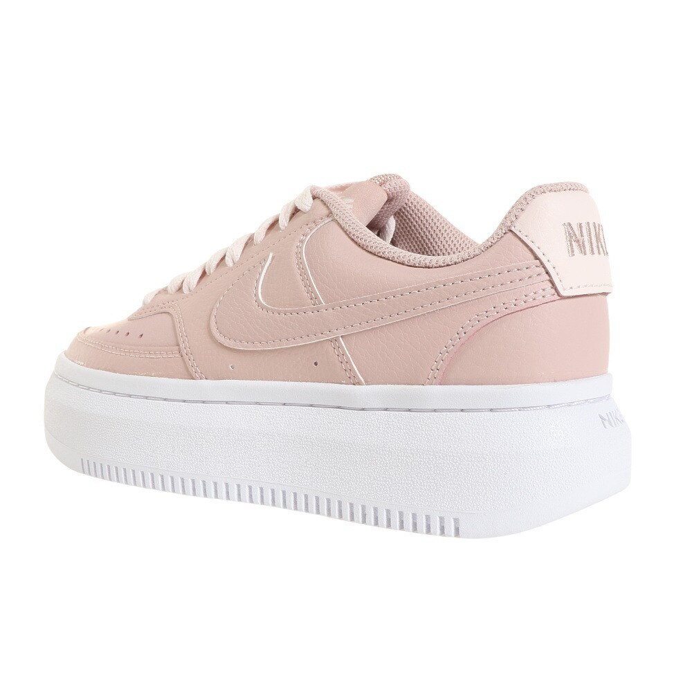 ナイキ（NIKE）（レディース）スニーカー コート ビジョン アルタ LTR ピンク DM0113-600 スポーツシューズ 厚底 快適 カジュアル おしゃれ 通勤 通学 運動靴