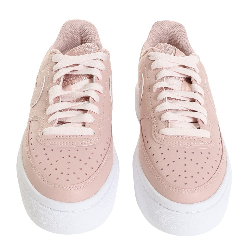 ナイキ（NIKE）（レディース）スニーカー コート ビジョン アルタ LTR ピンク DM0113-600 スポーツシューズ 厚底 快適 カジュアル おしゃれ 通勤 通学 運動靴