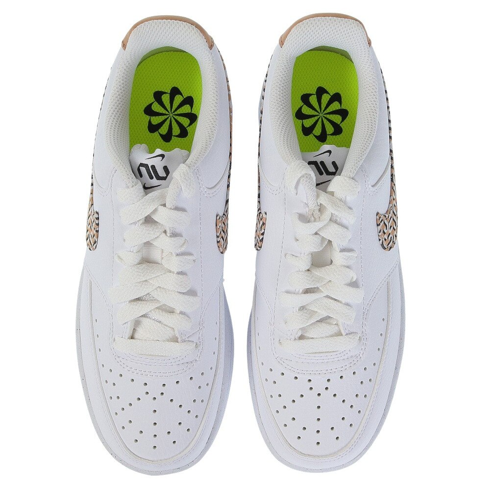 ナイキ（NIKE）（レディース）スニーカー コート ビジョン LO NN NU ホワイト FN7323-100 スポーツ カジュアル シューズ ローカット タウン日常履き