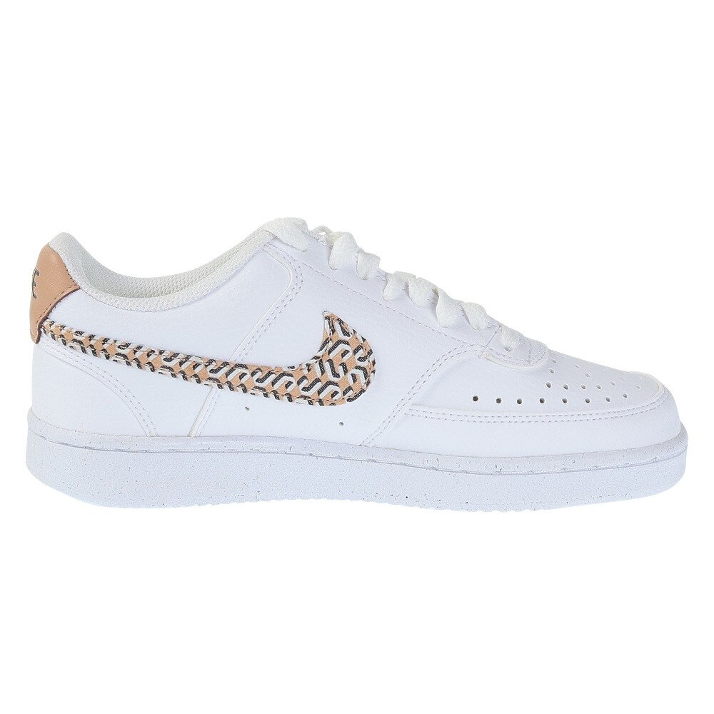 ナイキ（NIKE）（レディース）スニーカー コート ビジョン LO NN NU ホワイト FN7323-100 スポーツ カジュアル シューズ ローカット タウン日常履き