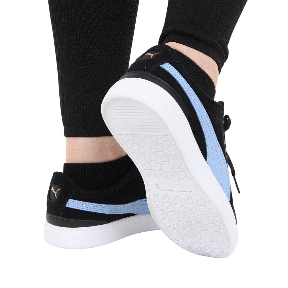 プーマ（PUMA）（レディース）スニーカー ビッキー V3 ブラック 38302314 カジュアル スポーツ シューズ タウン 日常履き クッション性