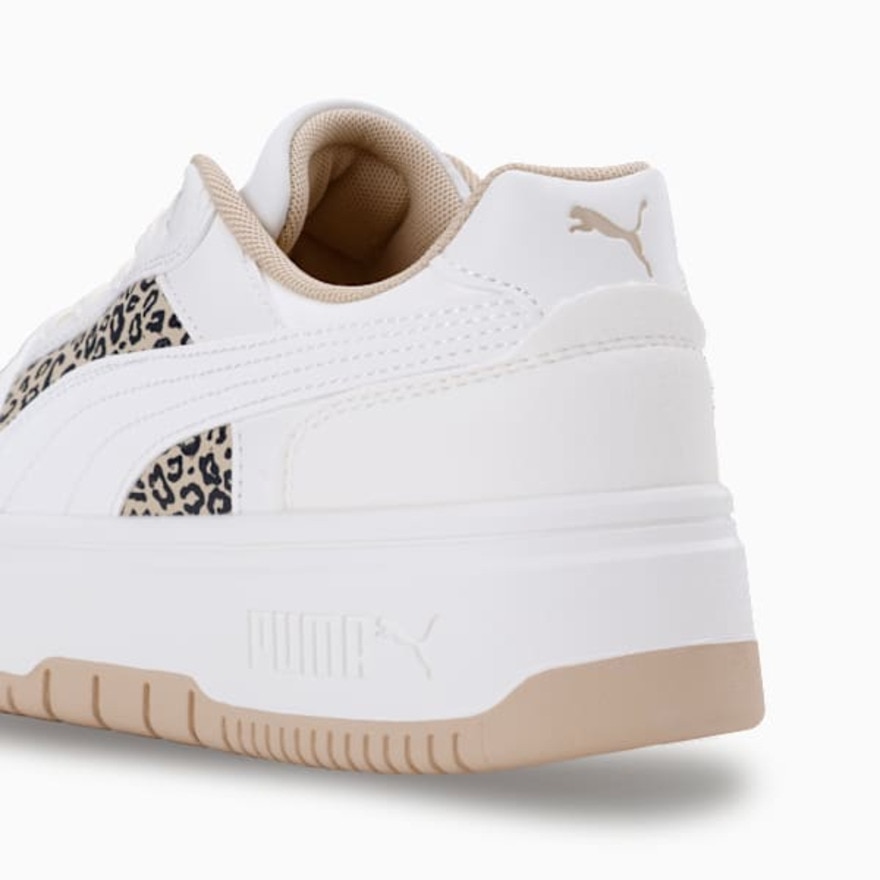 プーマ（PUMA）（レディース）スニーカー スポーツシューズ リバウンド フェム ロウ レオ スニーカー ホワイト 40508001 シューズ