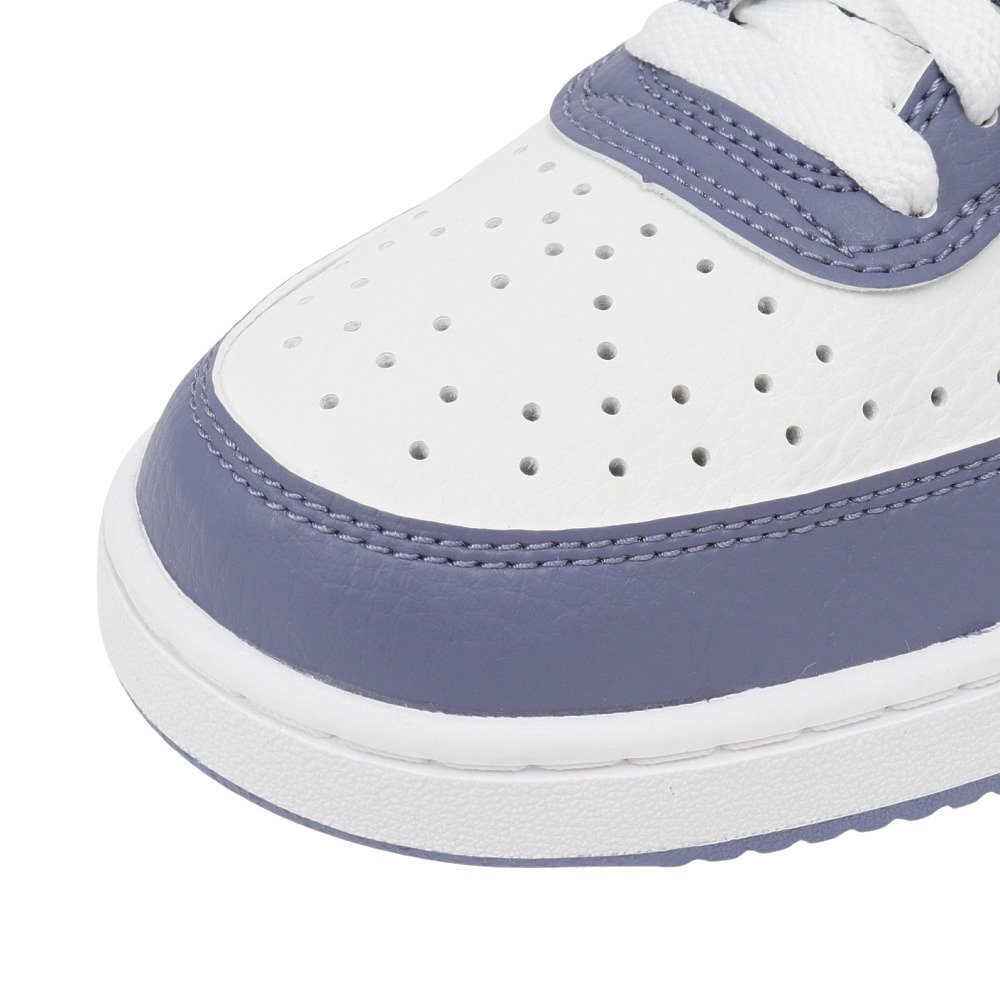 ナイキ（NIKE）（レディース）スニーカー スポーツシューズ コート ビジョン LO NN ホワイト ブルー DH3158-400 カジュアル シューズ