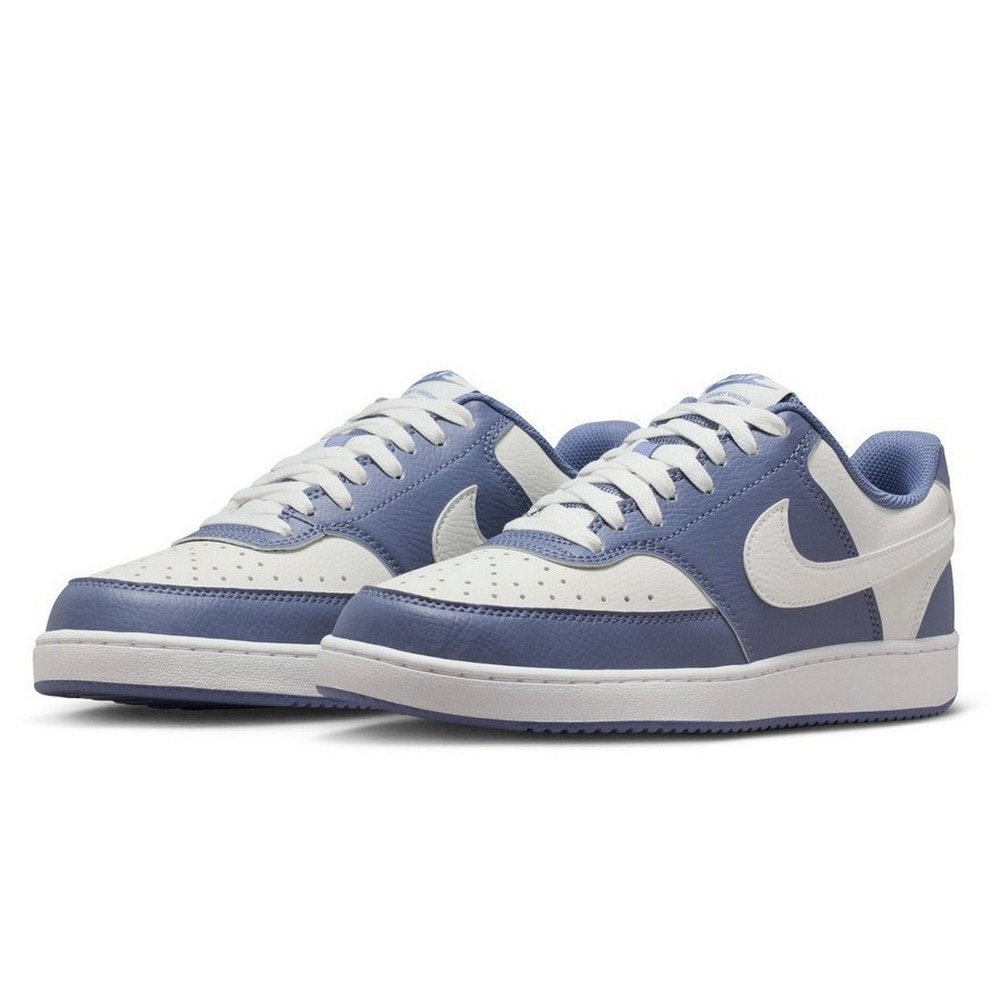 ナイキ（NIKE）（レディース）スニーカー スポーツシューズ コート ビジョン LO NN ホワイト ブルー DH3158-400 カジュアル シューズ