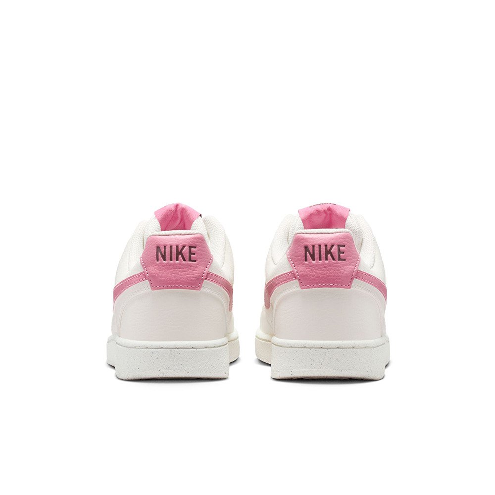 ナイキ（NIKE）（レディース）スニーカー スポーツシューズ コート ビジョン LOW ネクスト ネイチャー ホワイト ピンク DH3158-117 カジュアル シューズ