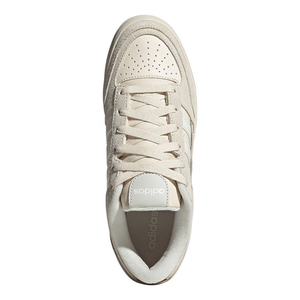 アディダス（adidas）（レディース）スニーカー カジュアルシューズ ブレイクスタート ボールド W アオのハコ 守屋菖蒲 着用 オフホワイト ONW17-KI3764