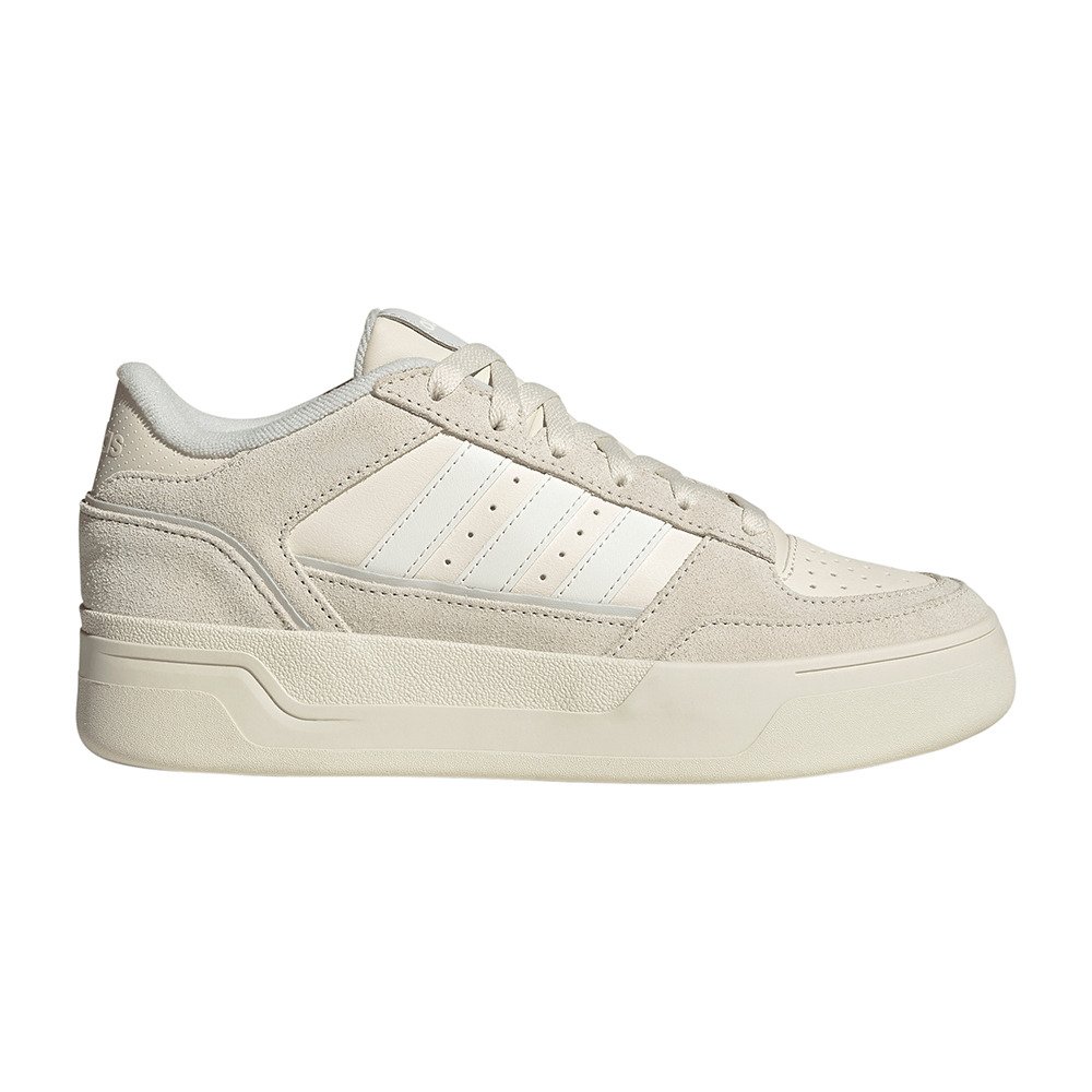 アディダス（adidas）（レディース）スニーカー カジュアルシューズ ブレイクスタート ボールド W アオのハコ 守屋菖蒲 着用 オフホワイト ONW17-KI3764
