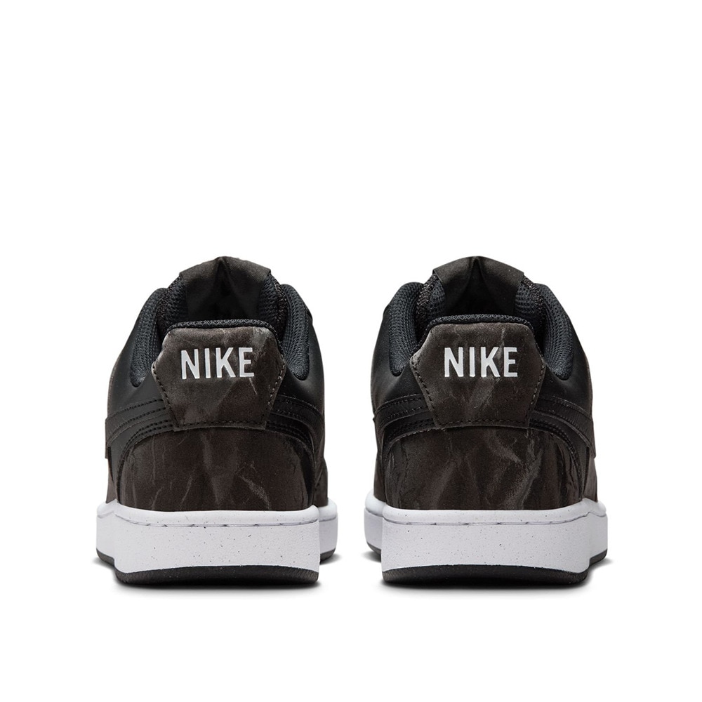 ナイキ（NIKE）（レディース）スニーカー スポーツシューズ コート ビジョン LO NN ブラック ナチュラル HQ4377-001 カジュアルシューズ