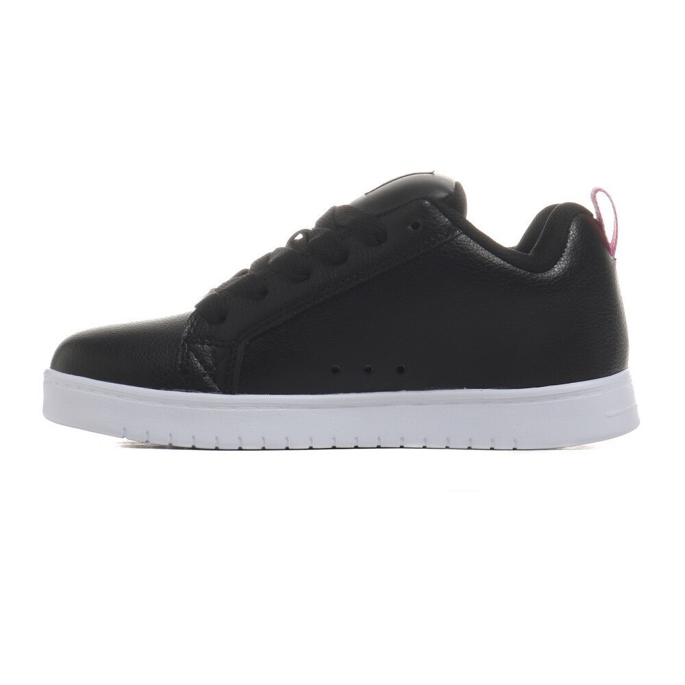 ディーシー・シュー（DC SHOE）（レディース）スニーカー コートグラフィック ライト ブラック ホワイト 21FWDW214601KPS ボーダー シューズ カジュアル スポーツ用品はスーパースポーツゼビオ