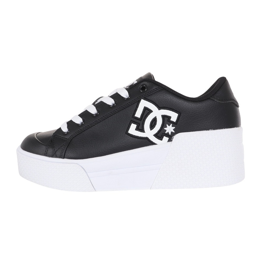 ディーシーシューズ（DC SHOES）（レディース）スニーカー ボーダーシューズ CHELSEA LITE WEDGE 24SPDW241601BKW