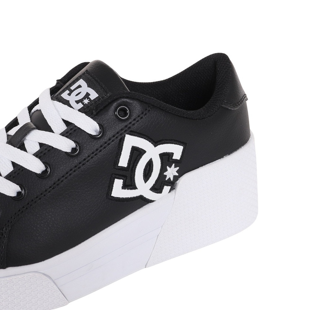 ディーシーシューズ（DC SHOES）（レディース）スニーカー ボーダーシューズ CHELSEA LITE WEDGE 24SPDW241601BKW
