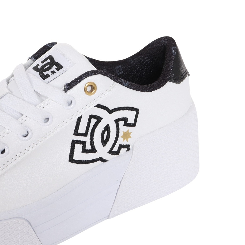 ディーシーシューズ（DC SHOES）（レディース）スニーカー ボーダーシューズ CHELSEA LITE WEDGE 24SPDW241601WG1