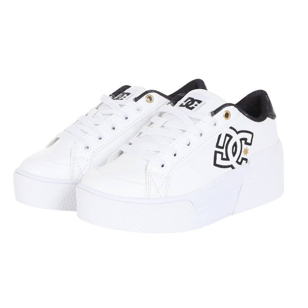 ディーシーシューズ（DC SHOES）（レディース）スニーカー ボーダーシューズ CHELSEA LITE WEDGE 24SPDW241601WG1