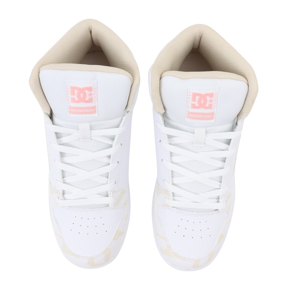 ディーシーシューズ（DC SHOES）（レディース）スニーカー ボーダーシューズ UNIVERSITY MID SE SN 24FWDW244007WGY