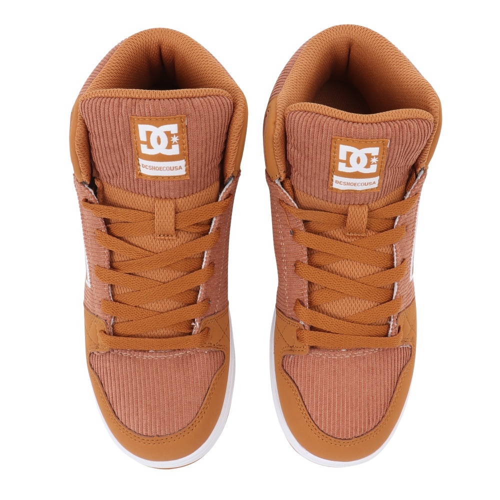 ディーシーシューズ（DC SHOES）（レディース）スニーカー ボーダーシューズ UNIVERSITY MID TX SE 24FWDW244008LBR