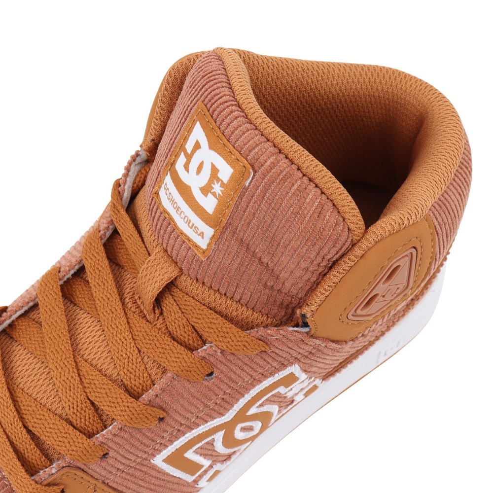 ディーシーシューズ（DC SHOES）（レディース）スニーカー ボーダーシューズ UNIVERSITY MID TX SE 24FWDW244008LBR