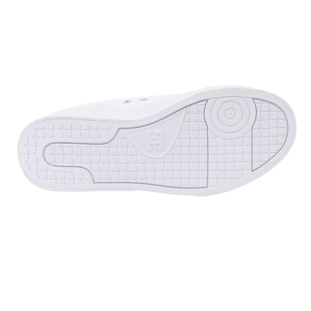 ディーシーシューズ（DC SHOES）（レディース）スニーカー チェルシーライトウェッジ ホワイト 24FWDW244601 WS4 ボーダーシューズ カジュアル タウン 軽量 