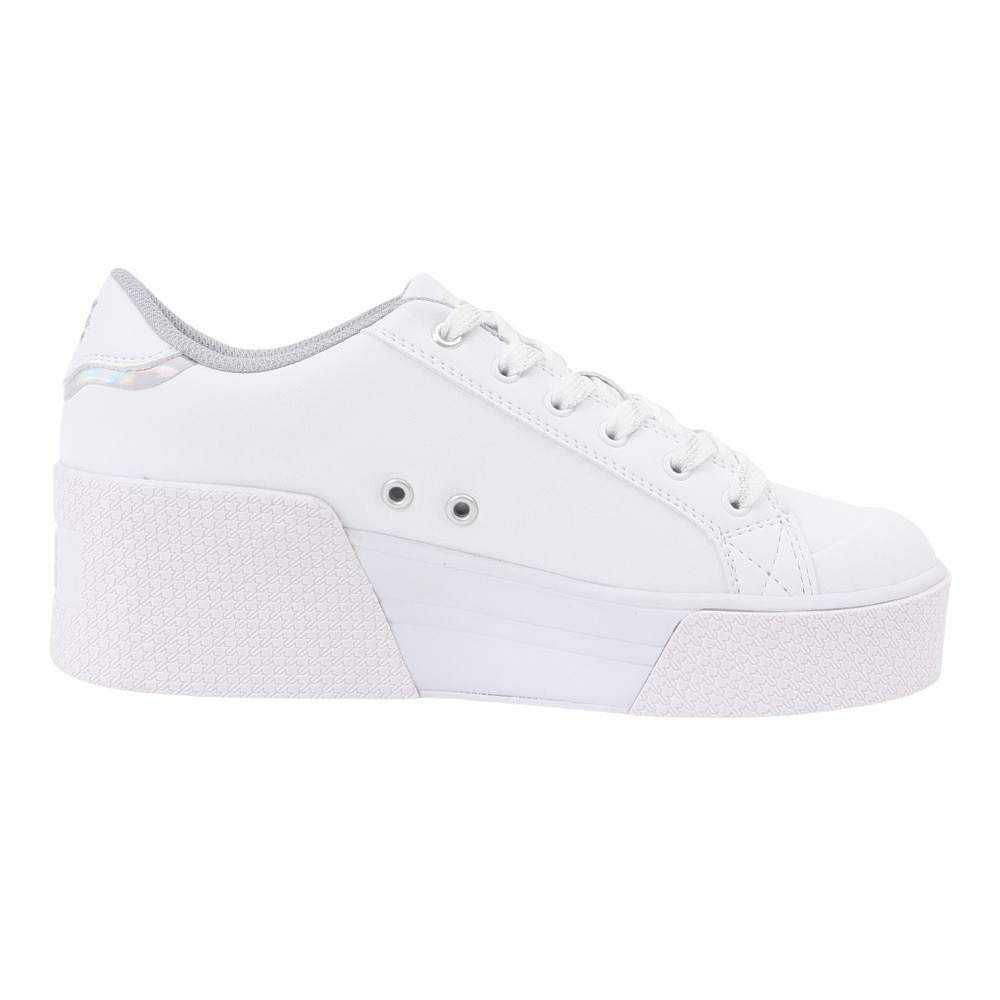 ディーシーシューズ（DC SHOES）（レディース）スニーカー チェルシーライトウェッジ ホワイト 24FWDW244601 WS4 ボーダーシューズ カジュアル タウン 軽量 