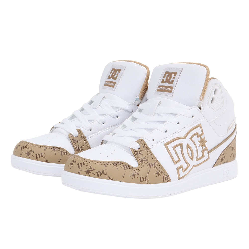 ディーシーシューズ（DC SHOES）（レディース）スニーカー ボーダーシューズ ユニバーシティ ミッド SE SN 25SPDW251303WBG