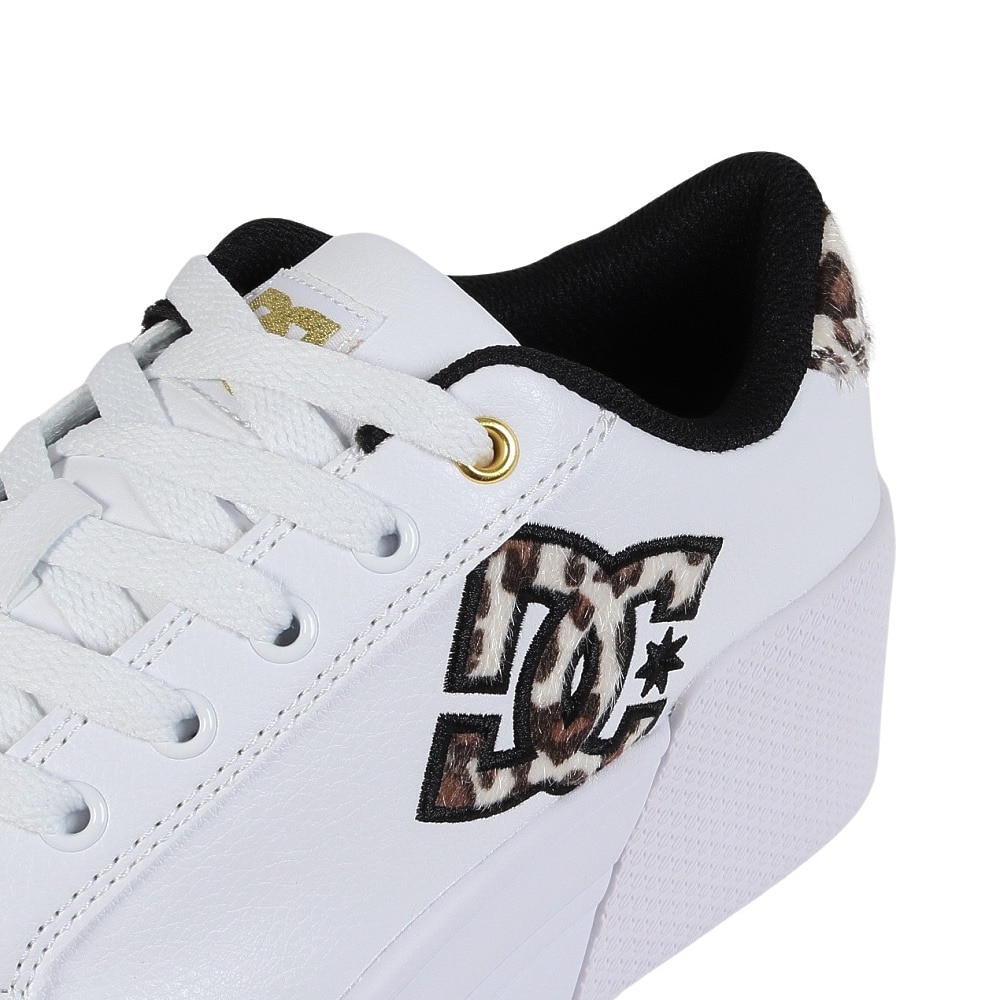 ディーシーシューズ（DC SHOES）（レディース）スニーカー ボーダーシューズ チェルシー ライト ウェッジ フットウェア ホワイト ブラック 25FWDW254602WLB